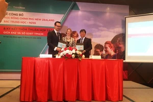 Lần đầu tiên học sinh Việt Nam được New Zealand cấp học bổng 