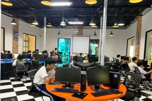 Chiêm ngưỡng thư viện thông minh Trường chuyên Trần Đại Nghĩa