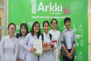 Học sinh tự thiết kế mô hình công viên