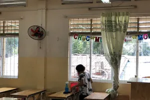 Trường Tiểu học Trần Quốc Thảo, quận 3 tổng vệ sinh trường lớp