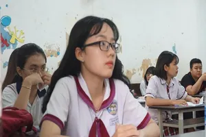 Thí sinh tham dự kỳ thi THPT quốc gia năm 2019. Ảnh: NGUYỄN QUYÊN