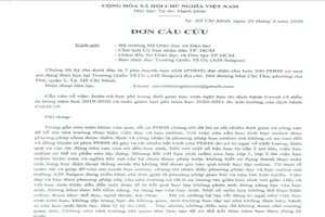 TP.HCM: Phụ huynh trường quốc tế gửi đơn cầu cứu lên bộ trưởng