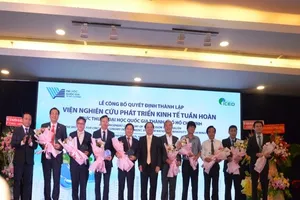 Viện Nghiên cứu Phát triển Kinh tế tuần hoàn đầu tiên ra đời