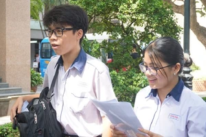 Trường Phổ thông Năng khiếu công bố điểm thi, điểm chuẩn