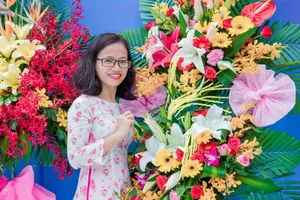 Cô giáo Lưu Mai Tâm, giáo viên trường THPT Trịnh Hoài Đức, Bình Dương