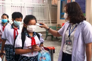 TP.HCM: Học sinh, giáo viên khai báo y tế sau kỳ nghỉ lễ