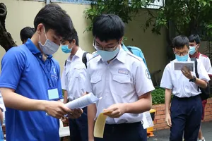 Sở GD&ĐT TP.HCM công bố điểm xét tuyển vào lớp 10