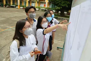 Hơn 1 triệu thí sinh làm thủ tục dự thi tốt nghiệp THPT năm 2022