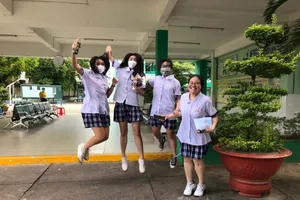 Thí sinh vui mừng vì trúng "tủ" đề Văn