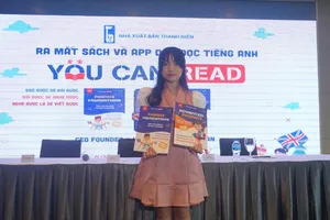 Bé 13 tuổi ra mắt sách và app học tiếng Anh You can read