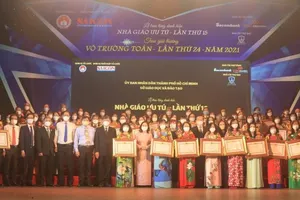 TP.HCM: Công bố danh sách 50 nhà giáo đạt giải thưởng Võ Trường Toản