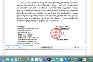 TP.HCM: Tăng cường thanh kiểm tra, hạn chế sai phạm tài chính trong trường học