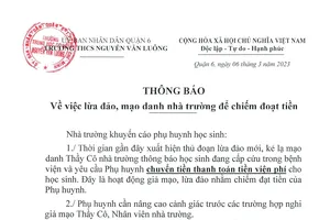 Tiếp tục trò lừa đảo 'con bị té lầu', phụ huynh chuyển khoản hàng trăm triệu đồng