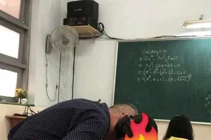 Xác minh sự việc phụ huynh tố giáo viên quấy rối học sinh