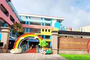 Trường mầm non đầu tiên ở Tân Bình đạt chuẩn quốc gia mức độ 2