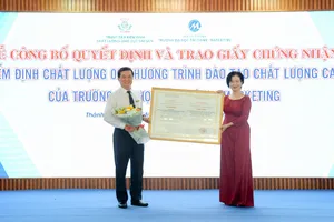  Trường ĐH Tài chính – Marketing có 6 chương trình chất lượng cao đạt kiểm định chất lượng