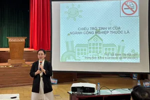 Cảnh báo nguy cơ gây nghiện từ hút thuốc lá điện tử 