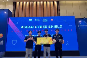 Sinh viên Trường ĐH Công nghệ Thông tin đạt giải nhất thi an ninh mạng