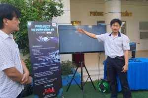 Bất ngờ trước sản phẩm trí tuệ nhân tạo do HS thiết kế tại ngày hội STEM