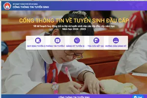 Tuyển sinh lớp 1, lớp 6 ở TP.HCM: Các mốc thời gian phụ huynh cần biết