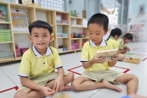 Trường mầm non tại TP.HCM có nhận giữ trẻ trong hè?