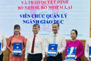 Bổ nhiệm nhân sự mới tại 2 trường Trần Đại Nghĩa