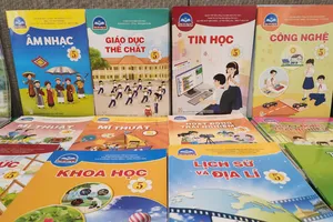 10 triệu bản sách giáo khoa được in bổ sung sau bão số 3