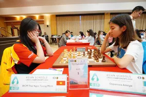 Nữ sinh TP.HCM đạt huy chương vàng Giải vô địch cờ vua học sinh châu Á