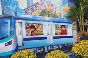 Trường học tràn ngập sắc xuân đón Tết Nguyên đán