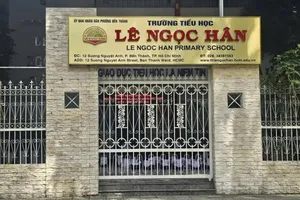 Sở GD&ĐT TP.HCM đề nghị kiểm điểm Hiệu trưởng Trường Tiểu học Lê Ngọc Hân