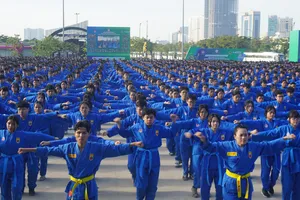 60.000 học sinh TP.HCM đồng diễn võ nhạc Vovinam xác lập kỷ lục kép thế giới