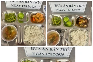 Suất ăn bán trú Trường THPT Trưng Vương: Ý kiến phụ huynh ra sao?