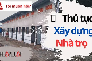 Các thủ tục cần làm khi xây nhà trọ