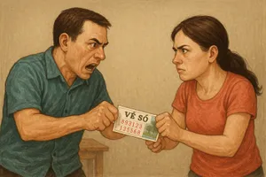 Vừa ly hôn xong, vợ cũ đòi chia tiền trúng số được không?