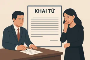 Không khai tử cho người thân đã chết có bị phạt?