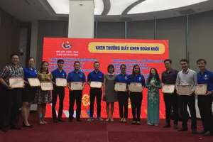 Đoàn Sở Tư Pháp TP.HCM nhận bằng khen của Trung ương Đoàn