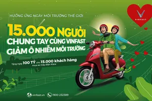 VinFast tặng 100 tỷ đồng chung tay giảm ô nhiễm môi trường