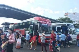 Thực hiện chương trình “Bến xe điện tử” tại Bến xe miền Đông