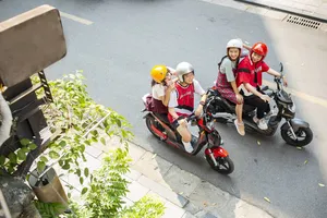 Xe máy điện dần có chỗ đứng, cải thiện môi trường tại Việt Nam