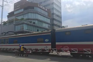 Điều chỉnh kế hoạch chạy tàu do ngập nước tại miền Trung