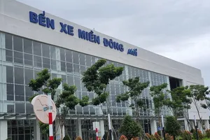 Diện mạo BXMĐ mới đã hoàn thành.Ảnh: THY NHUNG