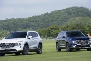 Giá lăn bánh mẫu Hyundai SantaFe 2021 vừa ra mắt