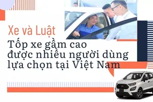Tốp xe gầm cao được nhiều người dùng lựa chọn tại VN