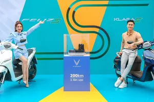 VinFast ra mắt 5 mẫu xe máy điện mới chạy được gần 200 km/lần sạc