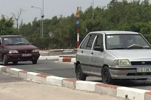 Sẽ xử phạt với xe tập lái đi sai tuyến đường được cấp phép