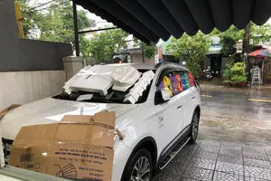 Cách kiểm tra, bảo dưỡng ô tô sau cơn bão Noru