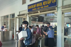 Ga Sài Gòn bắt đầu rục rịch khách đi chơi lễ