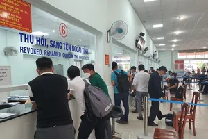 Chỉ còn 8 trường hợp bị thu hồi giấy chứng nhận đăng ký, biển số xe 