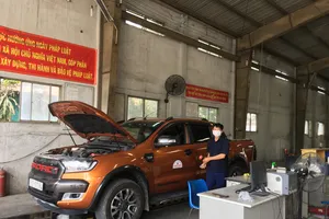 Kiểm định xe bán tải có giống ô tô con và chi phí là bao nhiêu?