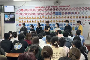 Thi mô phỏng tình huống lái xe: 14 người thi có 13 người rớt 